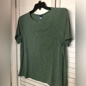 Old Navy Asymmetric Tee LG